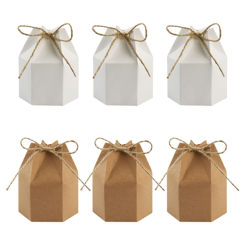 Event Party Box - 10/20/25/30 stücke Kraft Papier Boxen Süßigkeiten