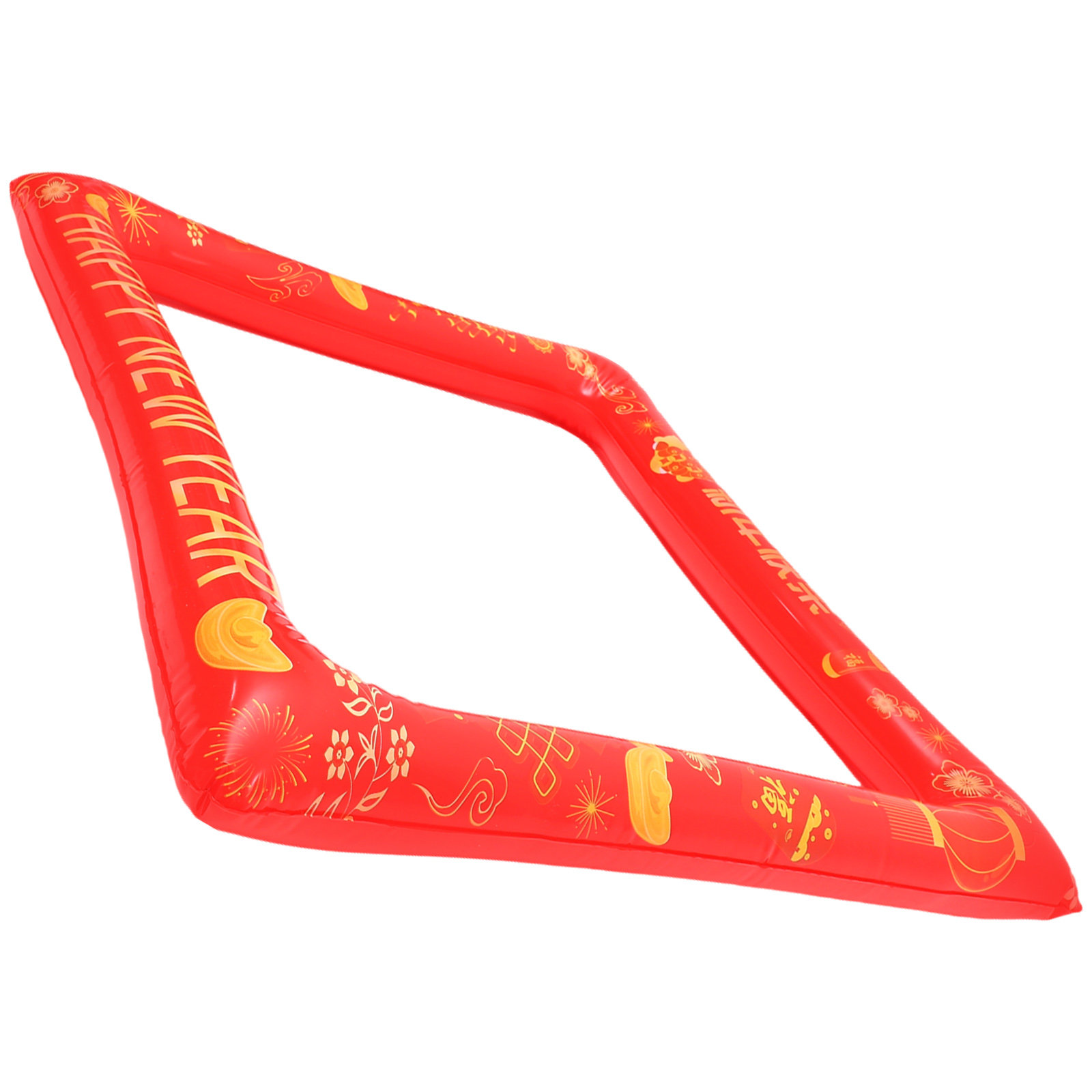 Photo Booth Frame - Großer aufblasbarer PVC-Fotorahmen, Neujahrs-Selfie-Stand-Requisite, Party-Deko, aufblasbarer