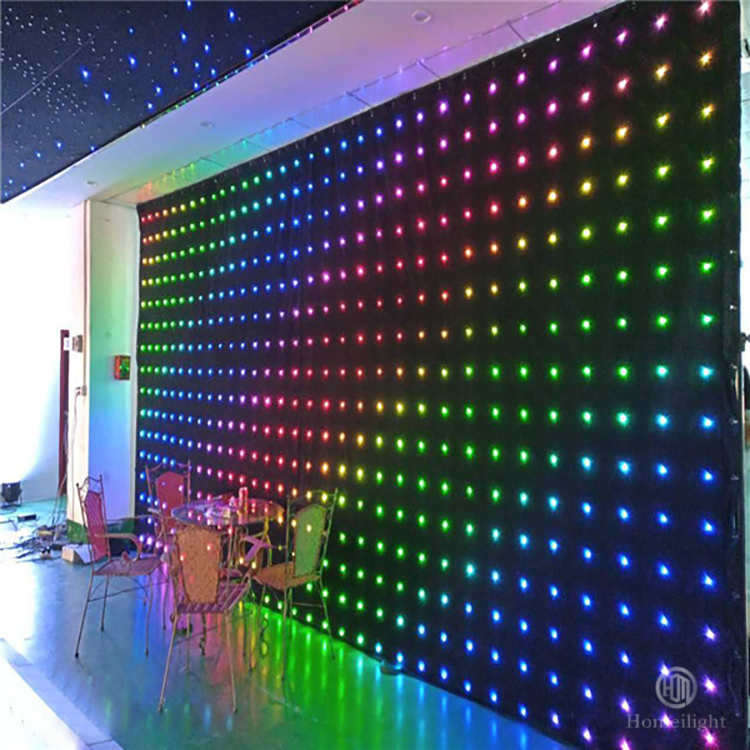 P10cm 4*6m LED-Videovorhang fü – Event Party Dj Bewertung und Preis
