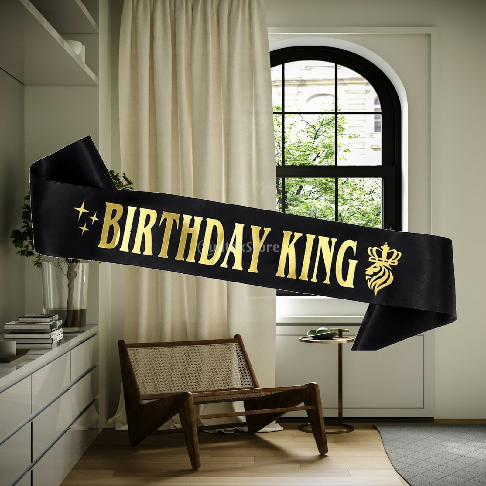 Glitzernde Partykrone, Geburts – Birthday Sash Glitter Bewertung und Preis
