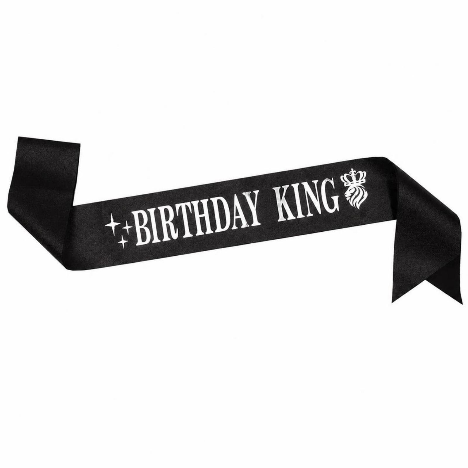 Geburtstagskönig-Partykrone, G – Birthday Sash Glitter Bewertung und Preis