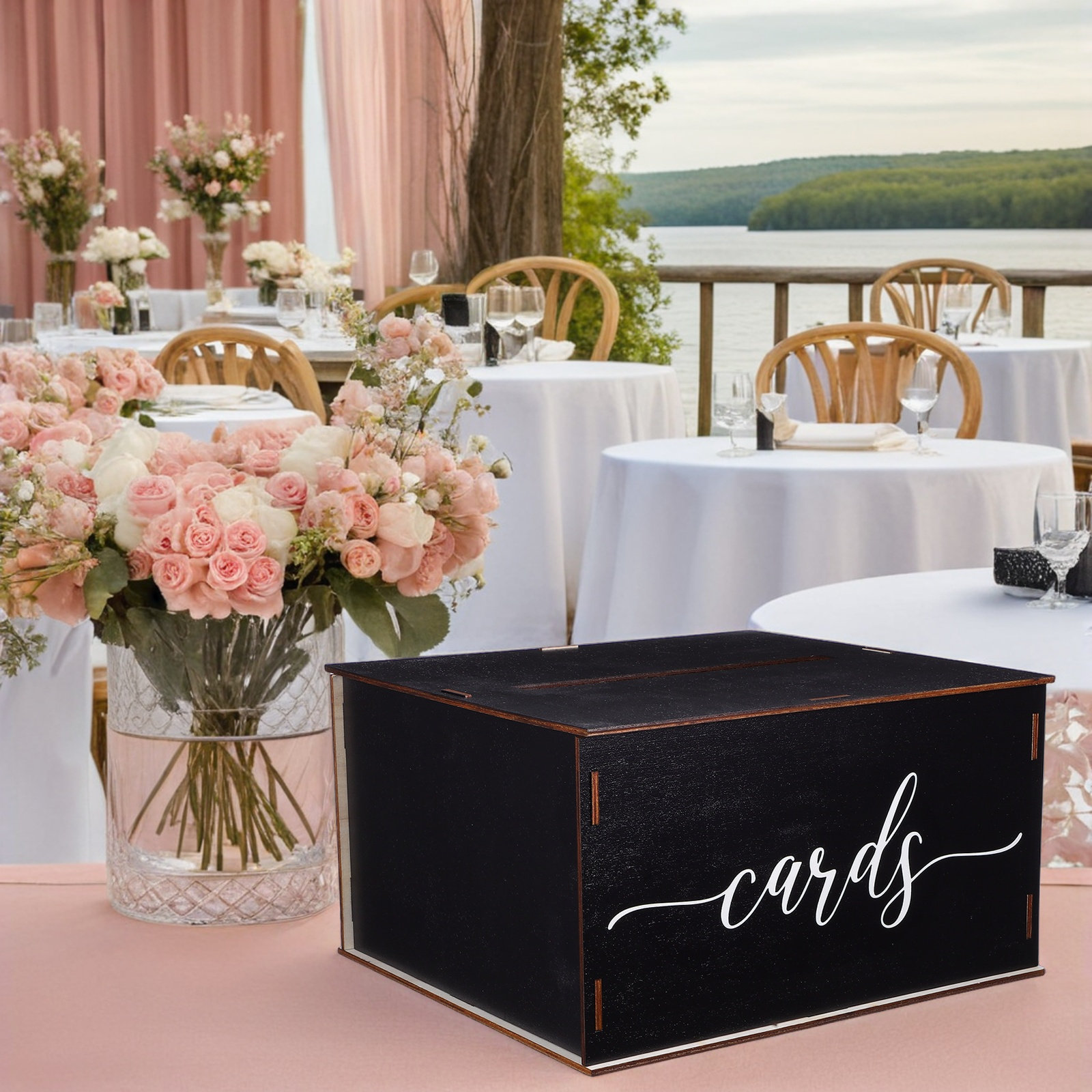 Holzkartenbox Hochzeit Rustika – Event Party Box Bewertung und Preis