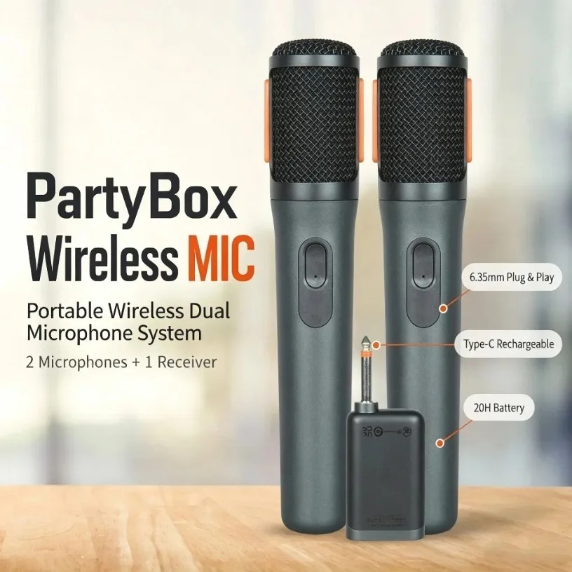 Drahtloses Mikrofon, Dual-Hand – Event & Party Supply Bewertung und Preis