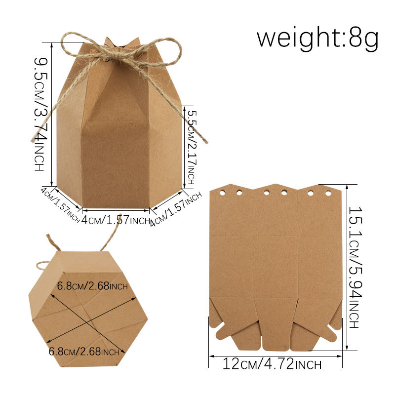 10/20/25/30 stücke Kraft Papie – Event Party Box Bewertung und Preis