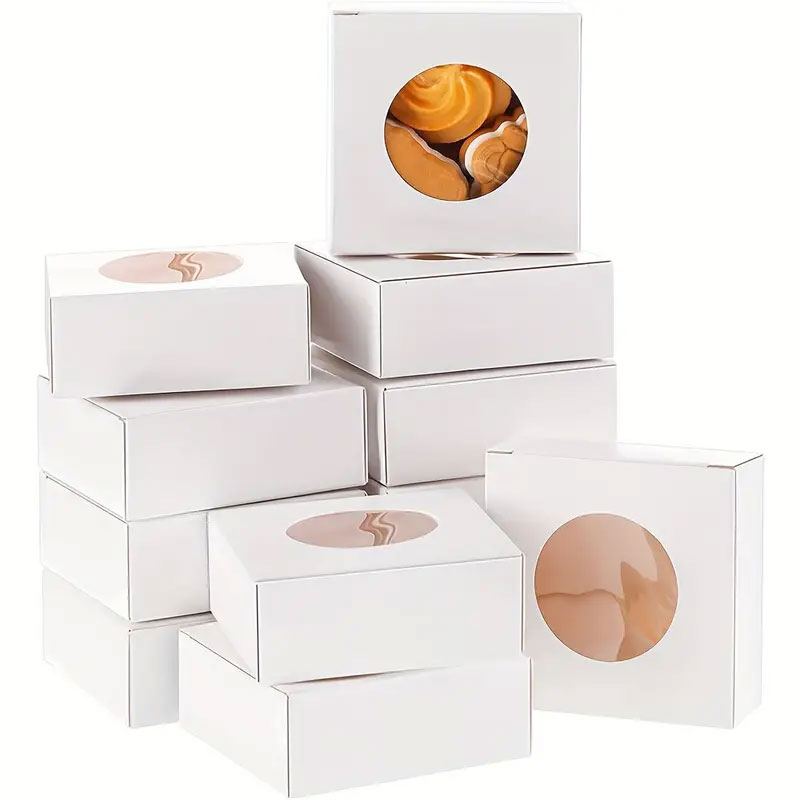 30/50 stücke Kraft papier box  – Event Party Box Bewertung und Preis