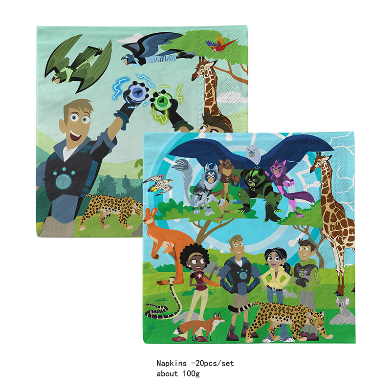 Wild Kratts Partyzubehör Papie – Table Cloth Disposable Bewertung und Preis