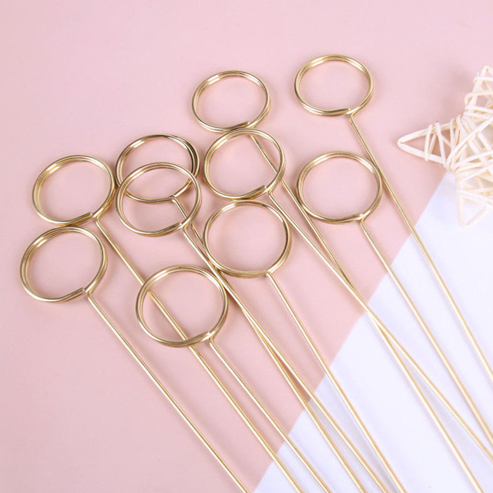 40 Stück Elegante Goldene Meta – Centerpiece Stick Bewertung und Preis