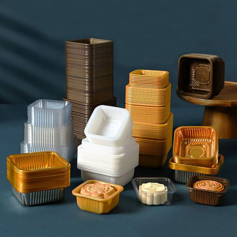 100 stücke Mooncake Plastiks c – Event Party Box Bewertung und Preis