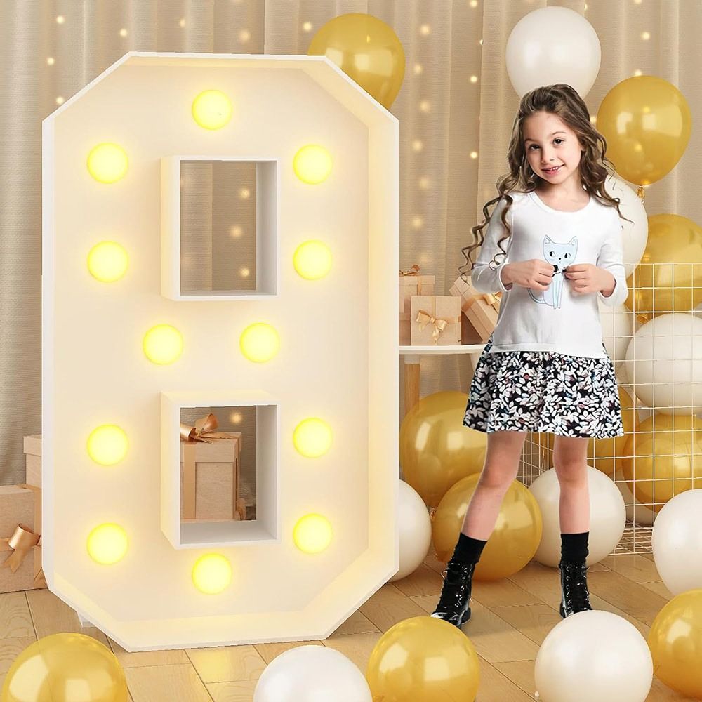 0-9 Zahlen LED-Lichtballon 70c – Led Balloon Light Bewertung und Preis