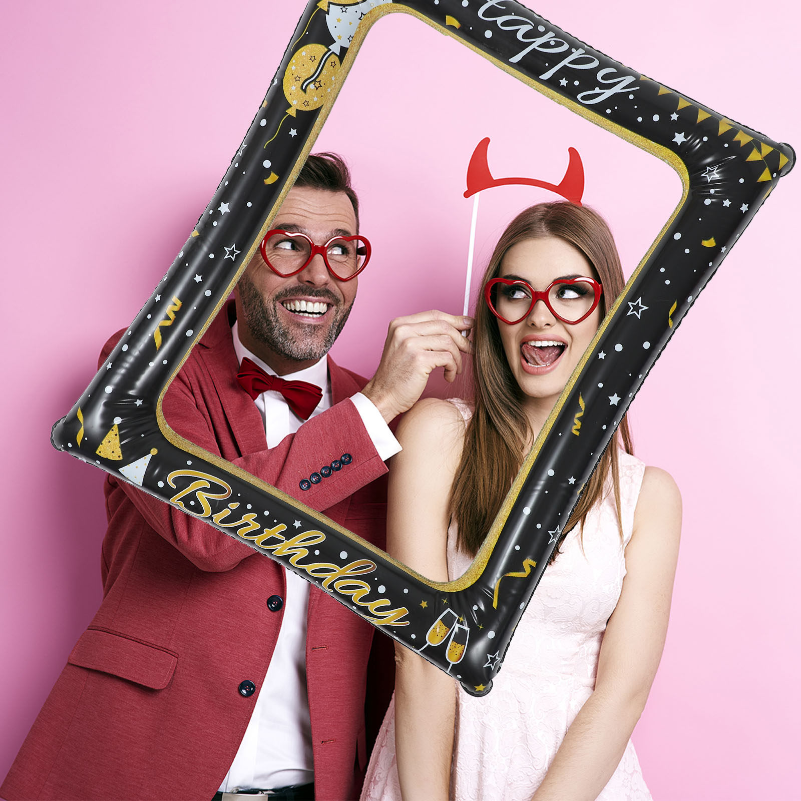 Großer aufblasbarer Selfie-Rah – Photo Booth Frame Bewertung und Preis