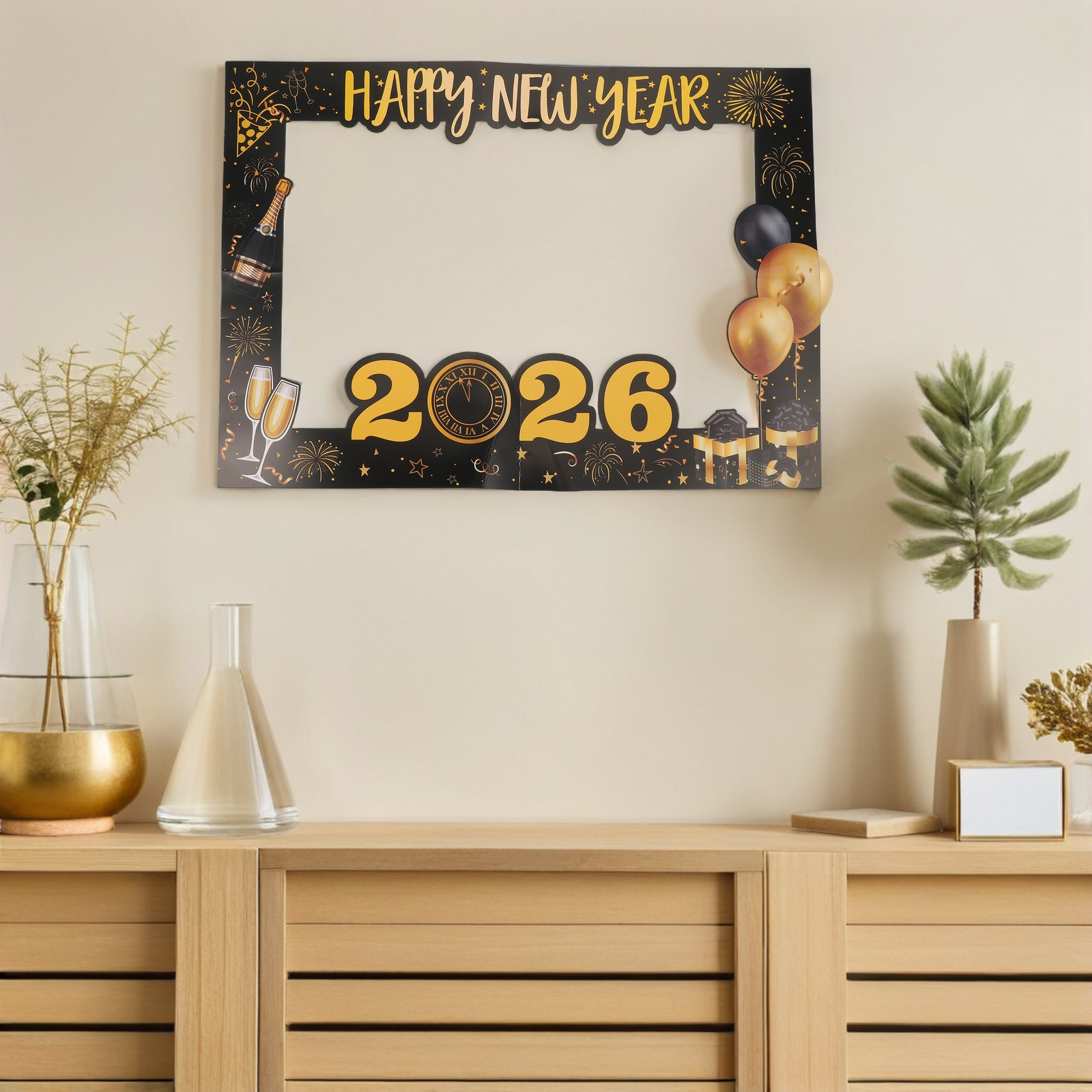 Großer Handgehaltener Papp-Fot – Photo Booth Frame Bewertung und Preis